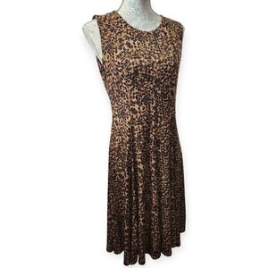 Jessica Howard Leopard Print Dress size 10